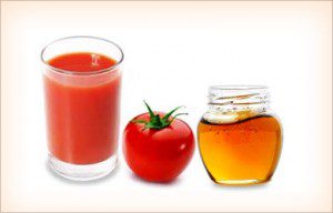 آب گوجه و عسل