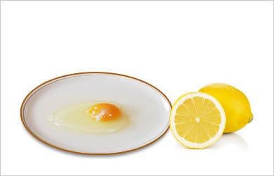 تخم مرغ و لیمو