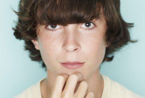 لمس کردن صورت