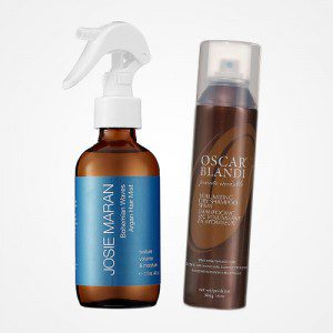 اسپری موهای بافته شده