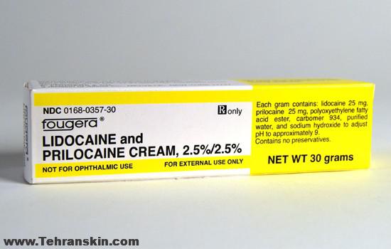 کرم بی حس کننده برای لیزر