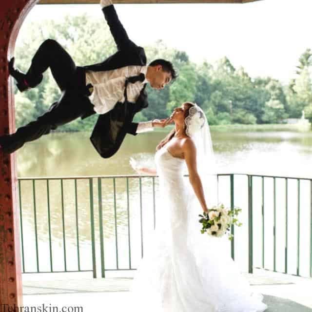 عکس بامزه عروسی