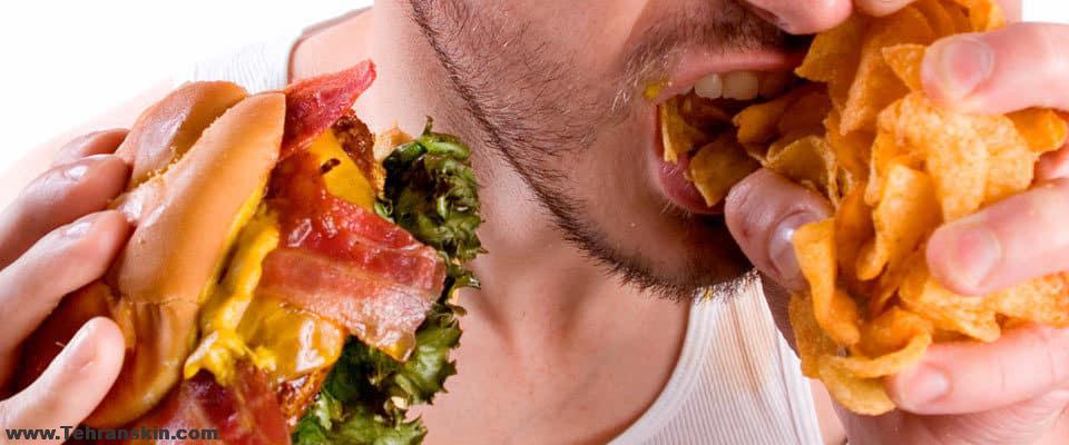 خطرات ناشی از اعتیاد به فست فود