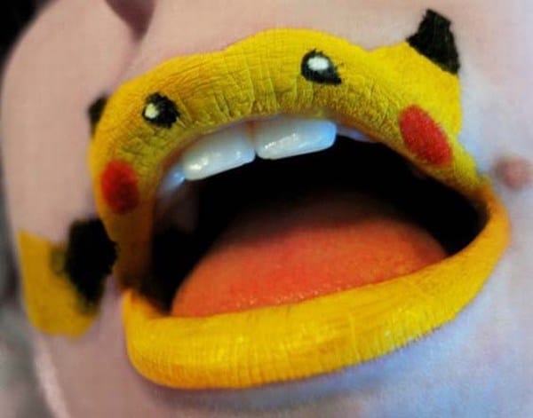 آرایش لب ها