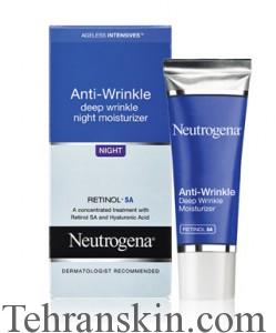 کرم ضد چروک، جوان کننده و پر کننده خطوط عمیق صورت؛ نوتروژنا (Neutrogena) 