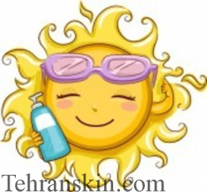 استفاده از کرم ضد آفتاب مناسب به منظور جلوگیری از بروز چین و چروک