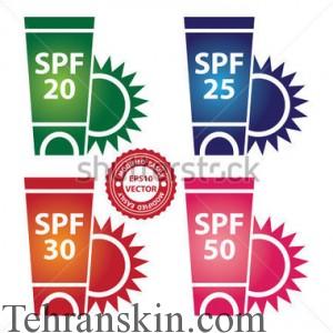 SPF مناسب کرم ضدآفتاب