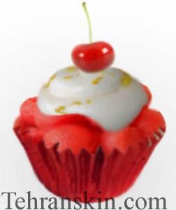 کیک های فنجانی هندوانه ای