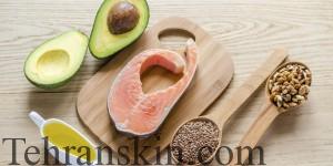 Food with unsaturated fats
