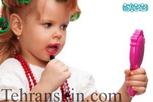 کودک خردسال و آرایش