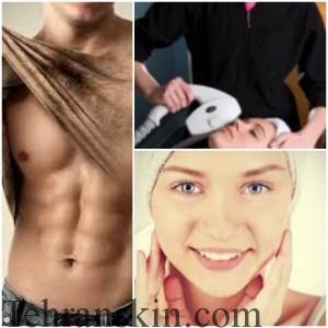 لیزر موهای زائد بدن و صورت