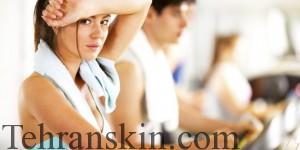 مزایای عرق کردن