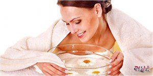 بخار گل بابونه