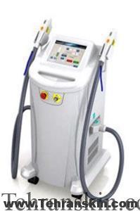 لیزر با دستگاه IPL)