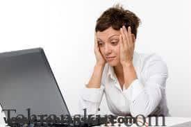 پیری زودرس صورت به دلیل کارکردن با کامپیوتر!