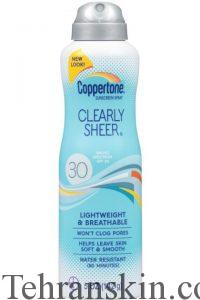 Coppertone Clearly Sheer Spray SPF 30
