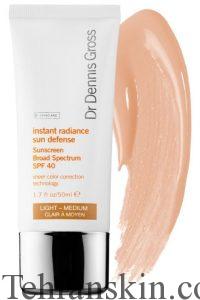 Dr. Dennis Gross Instant Radiance Sun Defense Sunscreen Broad Spectrum SPF 40