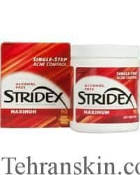 پد Stridex درمانی آکنه