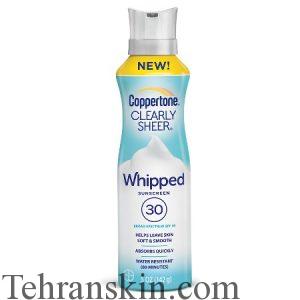 ضد آفتاب Coppertone’s Clearly Sheer Whipped Sunscreen