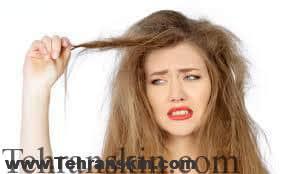 آسیب به موها