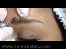 بهترن آرایش دائم ، میکروپیگمنتیشن ابروها