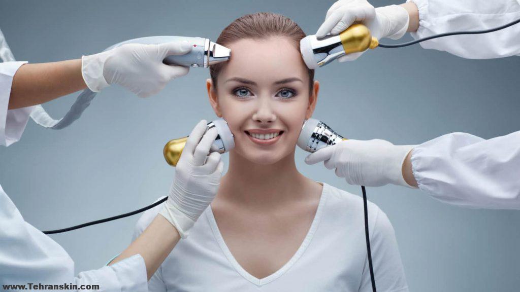 لیزر پوست برای جای جوش