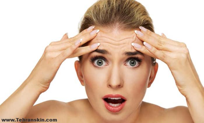 رفع چین و چروک صورت