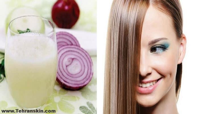 مرکز معتبر کاشت مو | درمان ریزش مو با حنا | آب پیاز برای درمان ریزش مو