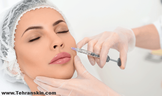 تزریق فیلر یا کاشت پروتز گونه