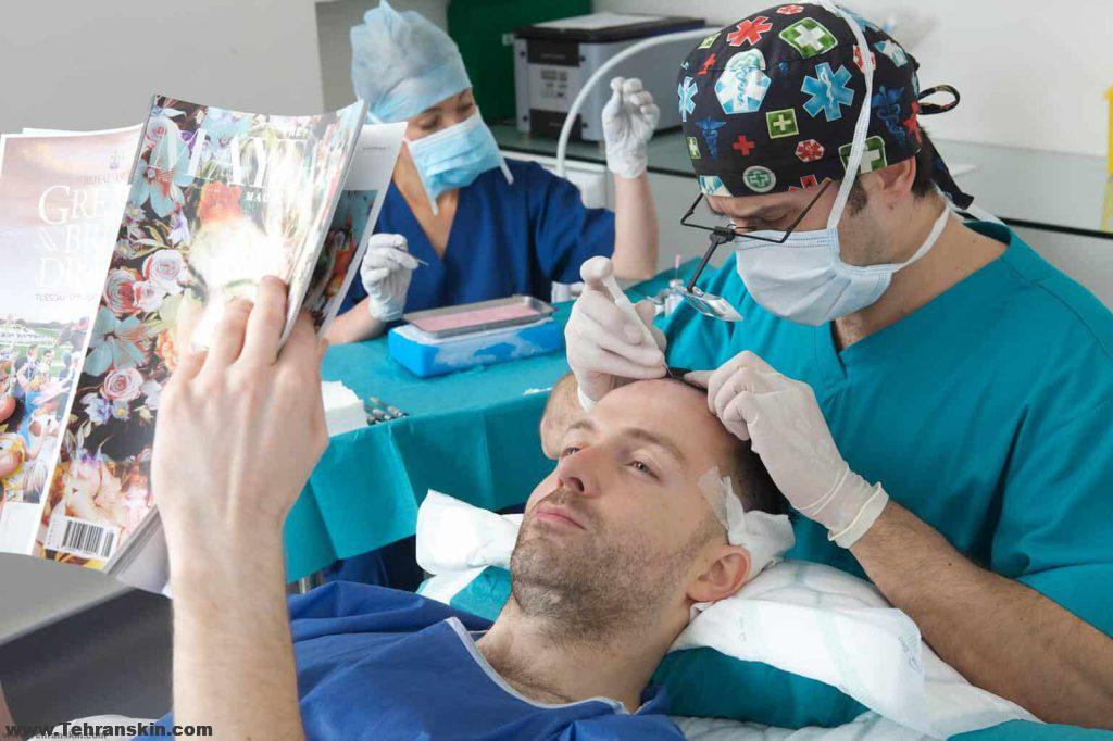 جراحة زراعة الشعر هي عملية جراحية تتم لاستعادة الشعر