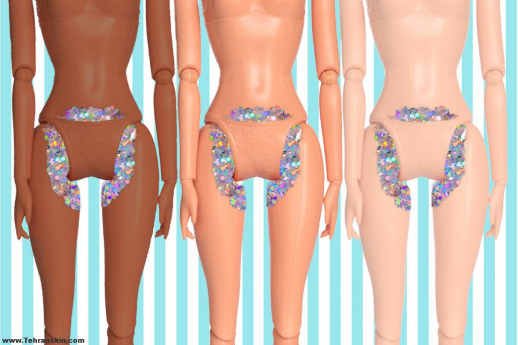 سفید شدن بیکینی نی نی سایت